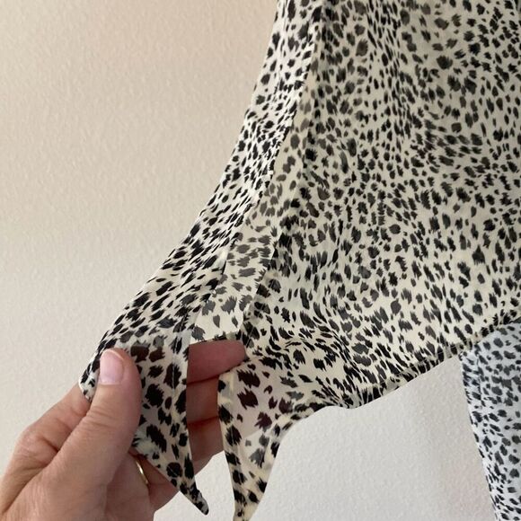 Cooper Street Serena Tie Sleeve Top Size 4‎ (J16) - Picture 2 of 8